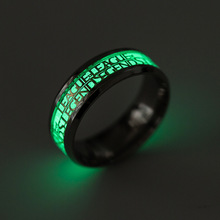 英雄联盟周边荧光戒指LOL不锈钢戒指时尚指环钛钢饰品粉丝纪念品