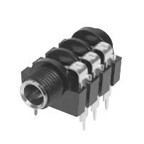 供应  音视频插座  6.35耳机插座 CK-6.35-630A