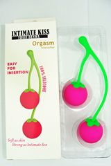 Cherry Vaginal Contraction Exercise Dumbbell Cherry Vaginal Health Ball Waterproof Silicone Female Pro BB Training Ball