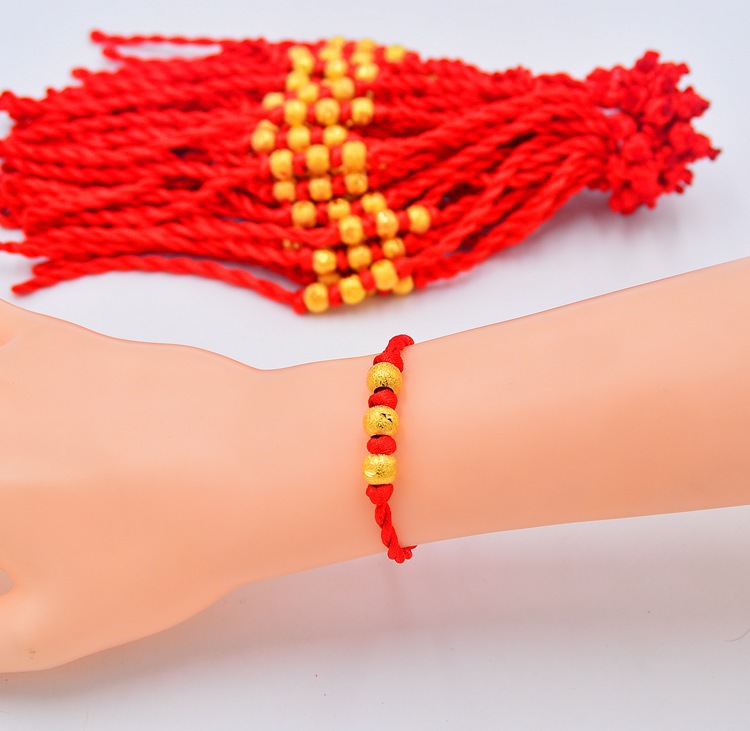 Классический красный веревочный шар (1 шт.)