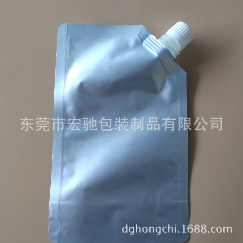 化妆品吸嘴袋  铝箔立体吸嘴袋  铝箔吸嘴袋生产厂家