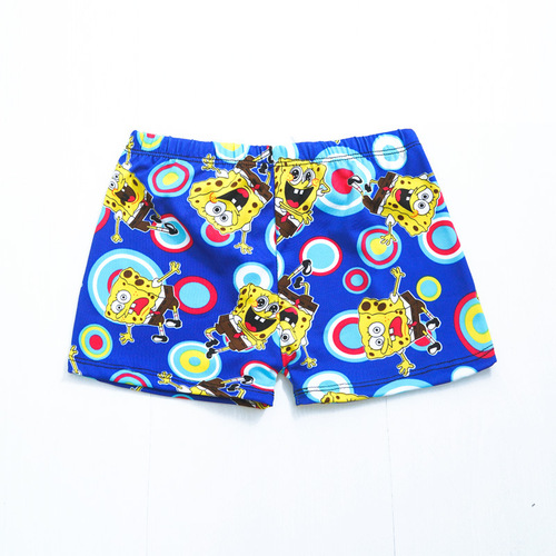 Fashionable and Cute Boys' Swim Trunks, Children's Beach Pool Pattern, Cartoon Swimming Trunks for Wholesale