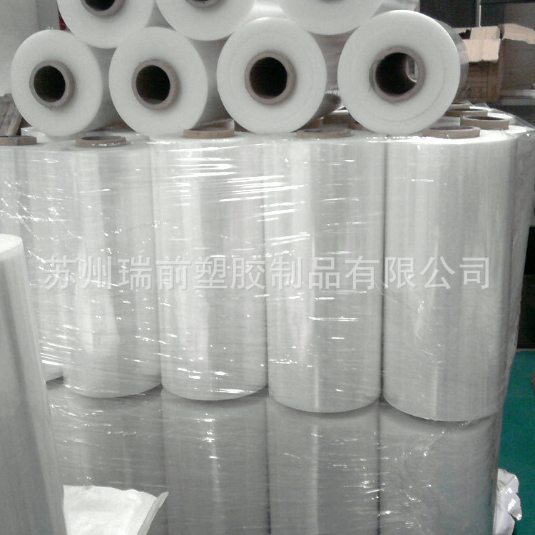 厂家长期批发机用缠绕膜拉伸膜pe缠绕膜拉伸膜供应 手工pe拉伸缠
