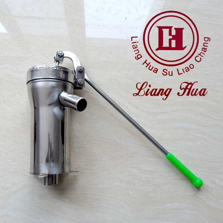Ручной насос из нержавеющей стали насос с большой головкой тряска насос хорошего давления ручной тряски водяного насоса штатив покрыт насос с большой головкой тряска хорошо насос