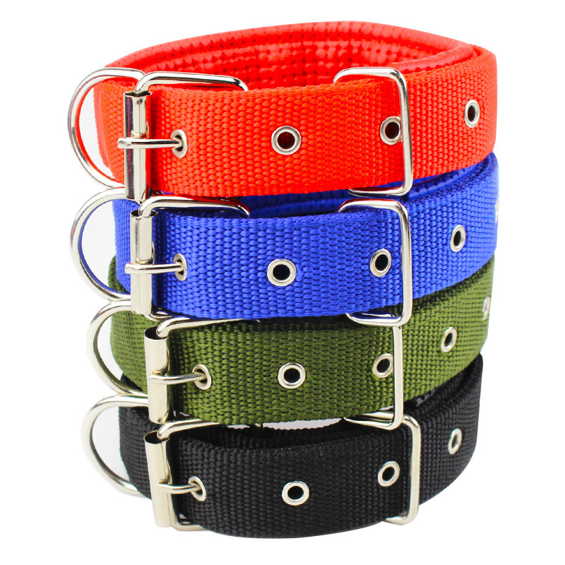 Dog collar dog collar collar soft leather lined polypropylene dog foam collar pet supplies manufacturers wholesale