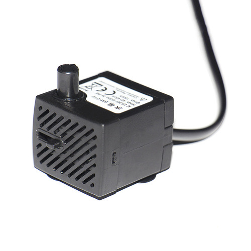 Aquarium Fish Tank Submersible Pump Cooling Fan Air Fan Accessories Aquarium Supplies Pet Drinking Fountain Micro Circulation Pump