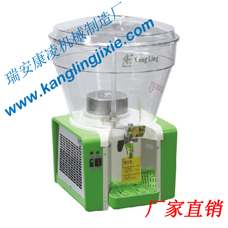 厂家供应商用冷饮果汁机50L大圆缸单缸饮料机冷喷淋制冷机 批发