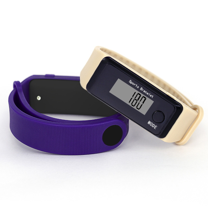 Factory direct pedometer watch LED electronic watch outdoor sports pedometer bracelet spot wholesale generation