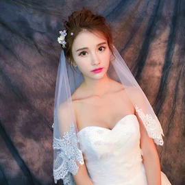 婚庆手套;头纱;婚纱