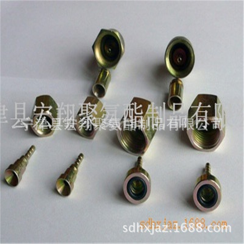 现货供应M14*1.5A型测压管接头 碳钢镀锌3mm测压管 M16*2针式接头