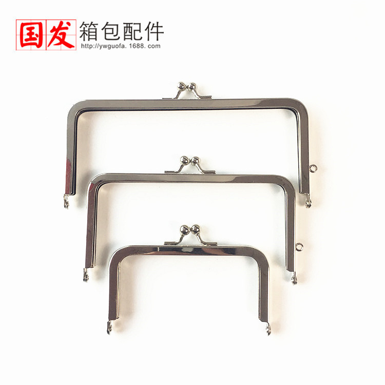 16.5CM 14CM 10CM cuadrado liso pozo cuadrado sin agujero 8 cm máquina de oro hardware