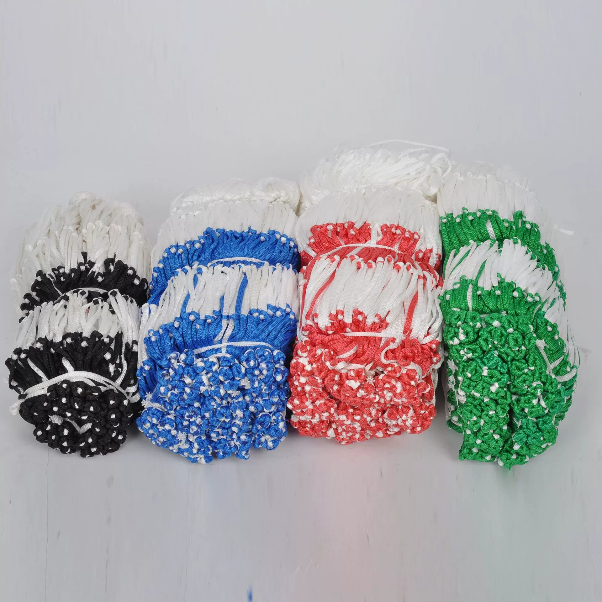 Оптовая продажа сеток для баскетбола, футбола, волейбола из одинарной веревки, увеличенная и утолщенная сетка, портативная уличная сетка для баскетбола