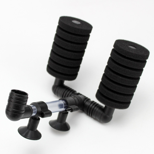 Friend Water Fairy Biochemical Cotton Filter Dual-Head Mini Fish Tank Pneumatic Quiet Water Fairy Wall-Mounted