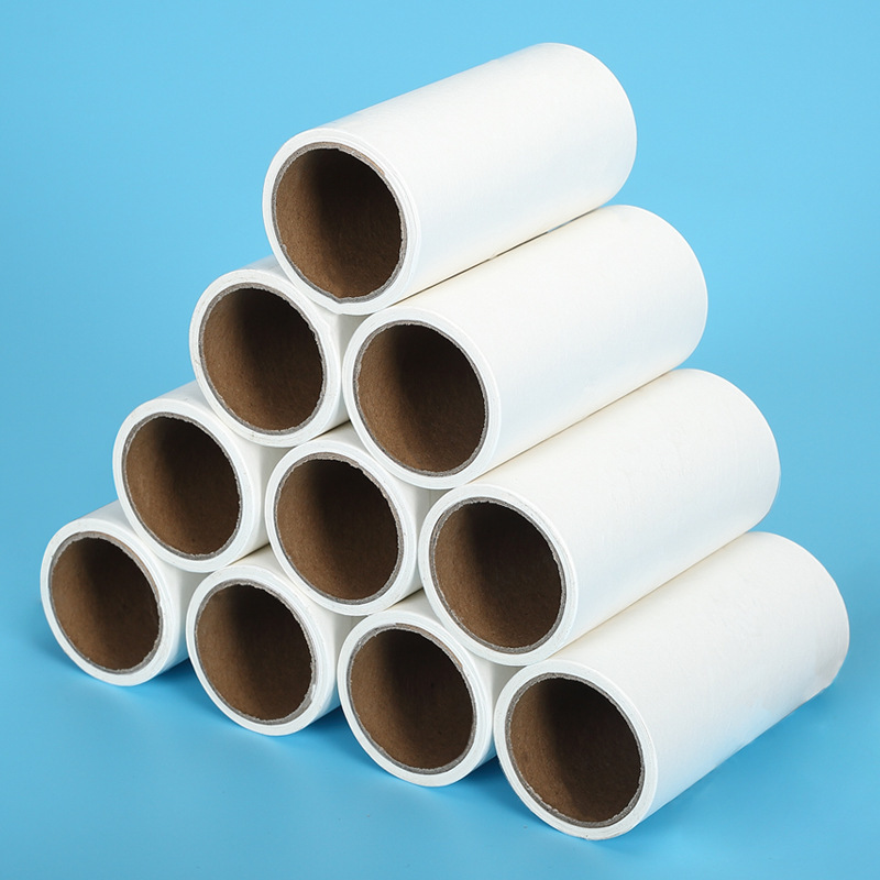Tear-Off Lint-Sticking Paper Cleaning Paper Replacement Paper Core Lint-Sticking Paper Diagonal Tearable Can Be Ordered Lint-Sticking Artifact Roller Paper