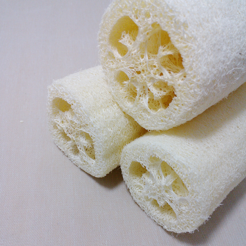 Cocina limpieza Loofah cadena lavavajillas protección del medio ambiente Loofah antiadherente aceite cepillo de limpieza fábrica al por mayor en stock