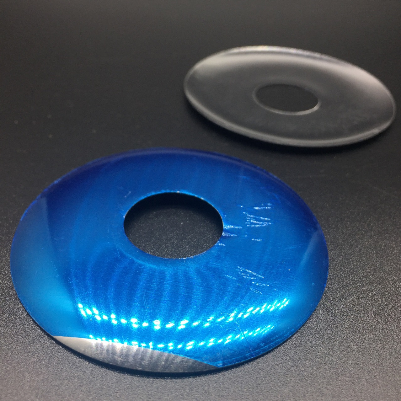 304不锈钢消防喷淋头装饰盖喷头碟片单碟双碟遮丑耐腐蚀