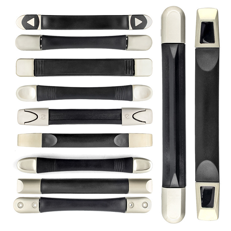 Spot luggage case handle luggage handle password box hand-holding accessories zinc alloy luggage handle plastic handle