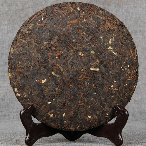 Wholesale Aromatherapy Rice Cake Pu-erh Tea Yunnan ripe Pu-erh tea, 357g