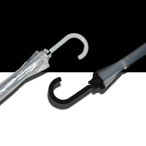 Umbrella transparent umbrella fully automatic umbrella 16 rib straight handle umbrella couple umbrella, printed LOGO umbrella fully automatic umbrella