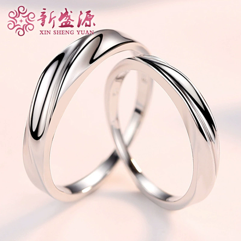 Кольцо из стерлингового серебра 925 пробы Южная Корея Корейская Мода переплетена любовная пара кольцо серебряные ювелирные изделия производители оптом