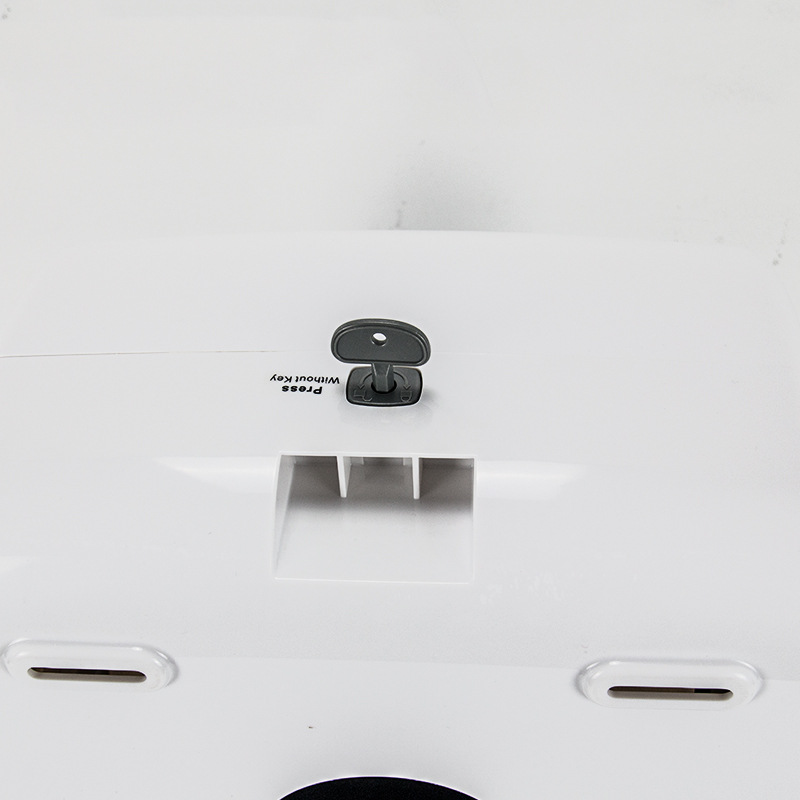 Dispensador semiautomático de papel higiénico de gran rollo, soporte para toallas de mano, ideal para baños de hotel