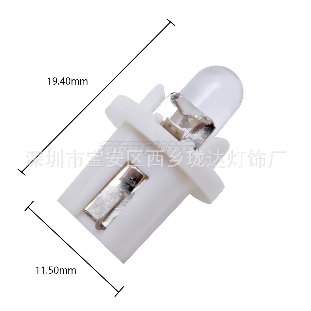 Свет прибора T5 B8.5D-колотковая головка 1smd светодиодные приборные огни дисплей широкий свет центр консоль свет прибор блюдо свет