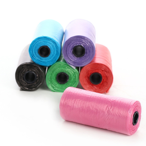 Pet garbage bag dogs picking 15 trash bags/roll 20/roll cats and dog…