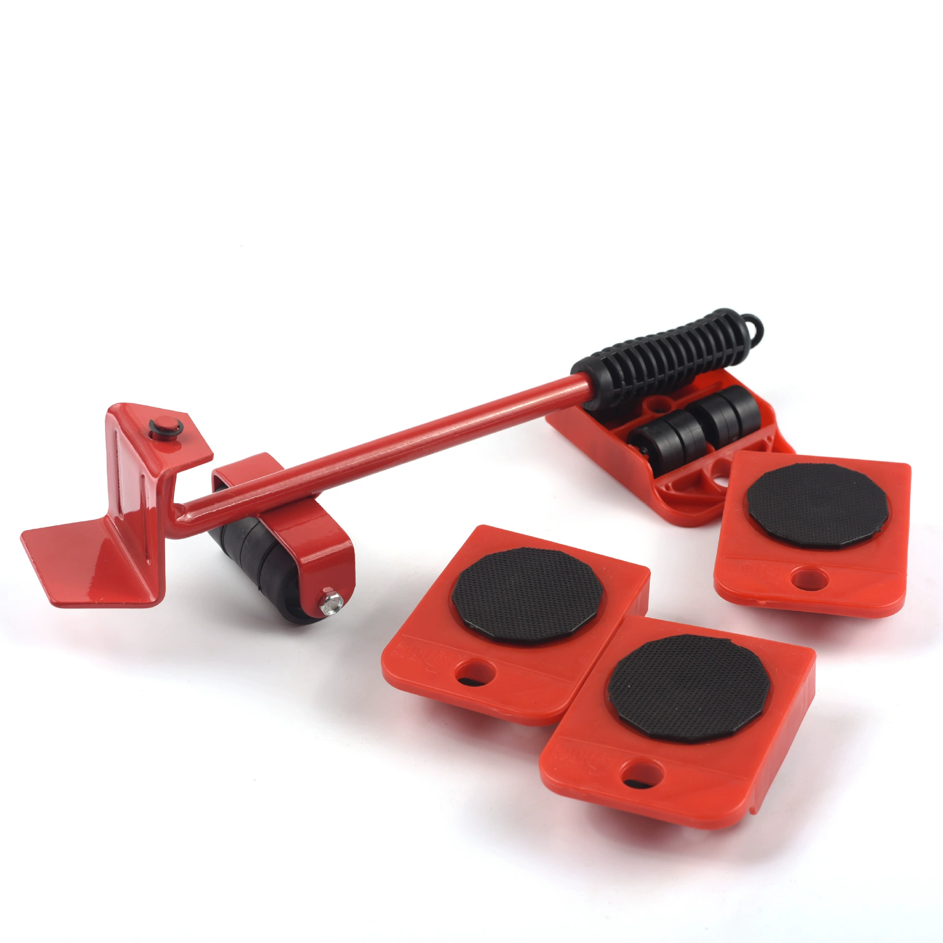 5‑шт triangle iron moving device activity Wanxiang wheel portable heavy object moving tool