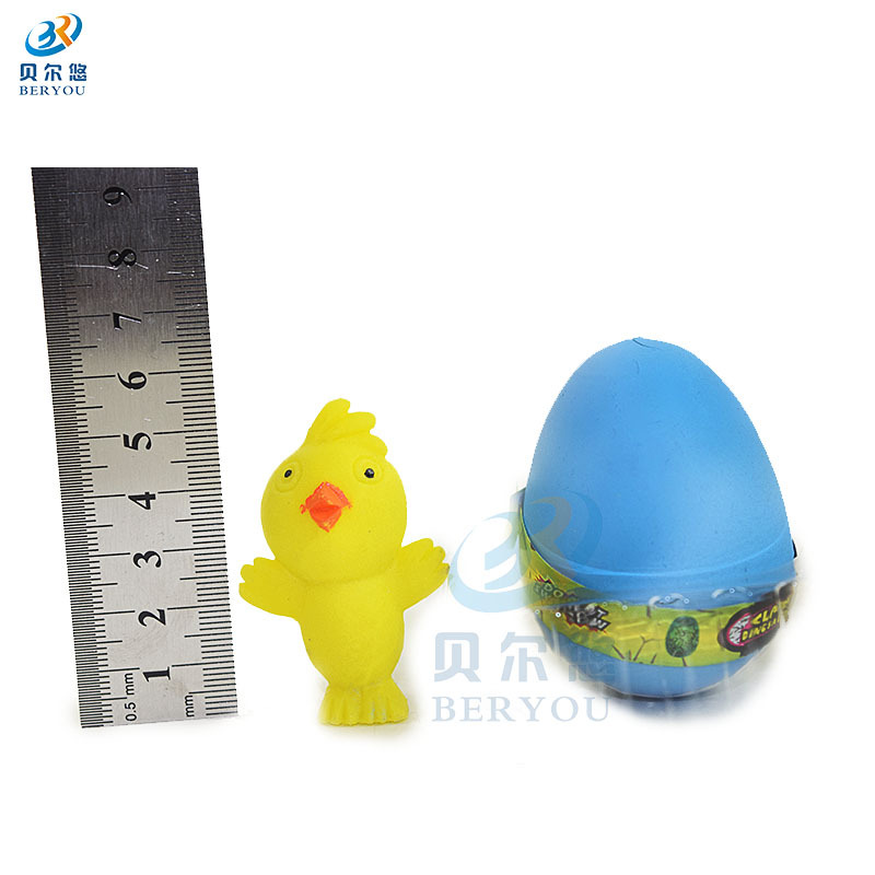 Venta caliente transfronteriza huevo de gallina mágica huevo para incubar Gallo de Pascua expansión huevo remojo agua Huevo mágico puesto pequeño juguete