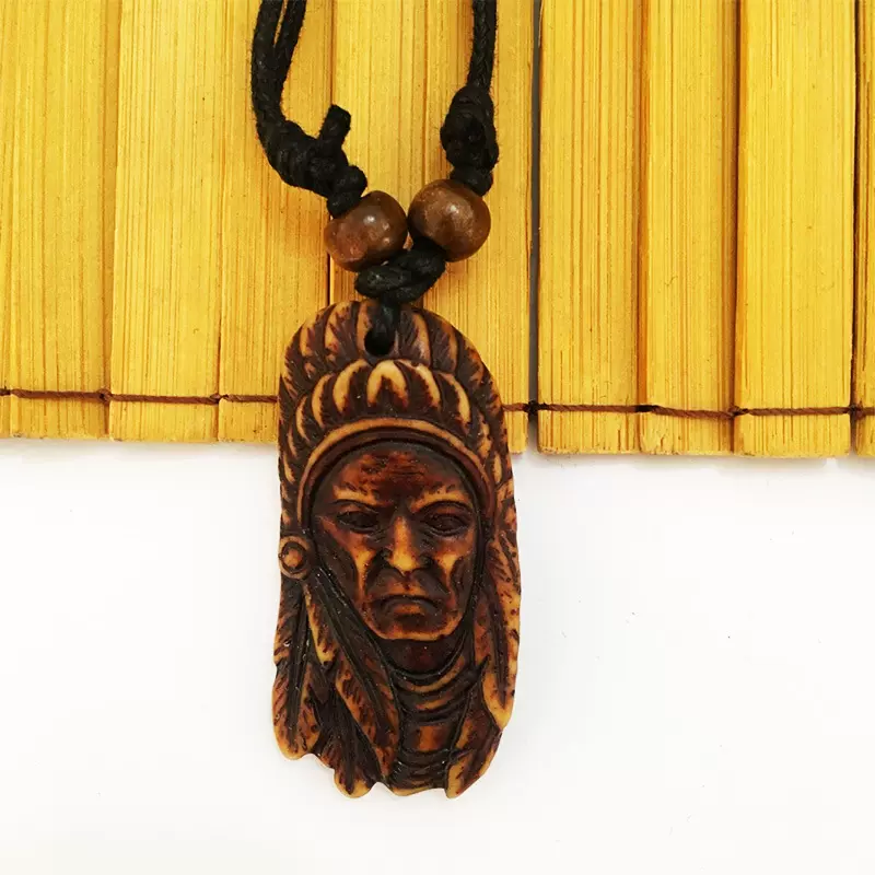 2019新款欧美埃及女神饰品项链 复古树脂工艺品外贸货源批发