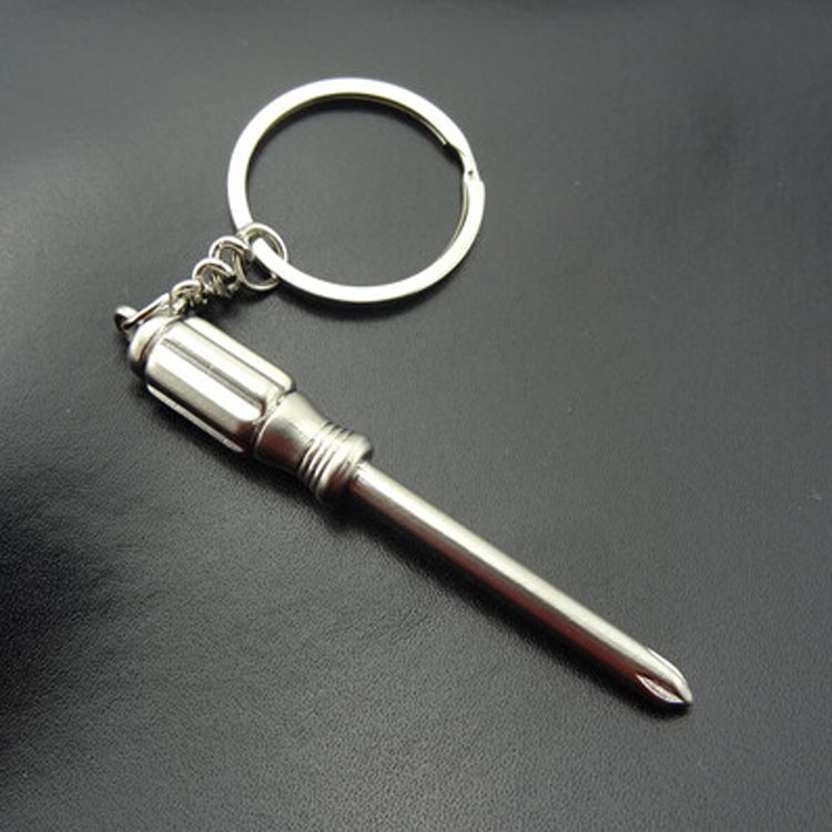 Metal llave ajustable llavero mini herramienta de simulación llavero creativo publicidad promoción regalo pequeño regalo