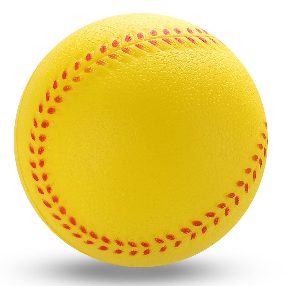 YUNCEN PU espuma de béisbol pelota elástica de béisbol PU presión estudiante de softbol béisbol de juguete suave