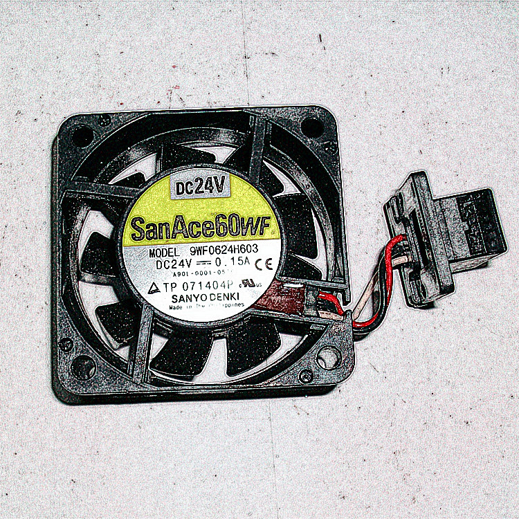 发那科风扇 A90L-0001-0576 9WF0624H603 24V 0.15A 6CM原装插头