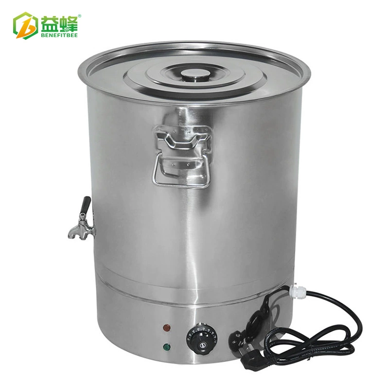 Новое ведро для расплавленного меда из нержавеющей стали 70 кг с контролем температуры меда плоская крышка инструменты для пчеловодства сельскохозяйственная техника Пчеловодство прямо с завода