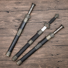 龙泉市刀剑不锈钢防身短剑 小宝.剑汉剑风云战剑卧龙小剑未开刃