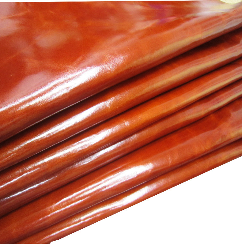 油蜡牛皮头层牛皮红棕色真皮水牛整张皮料厂家