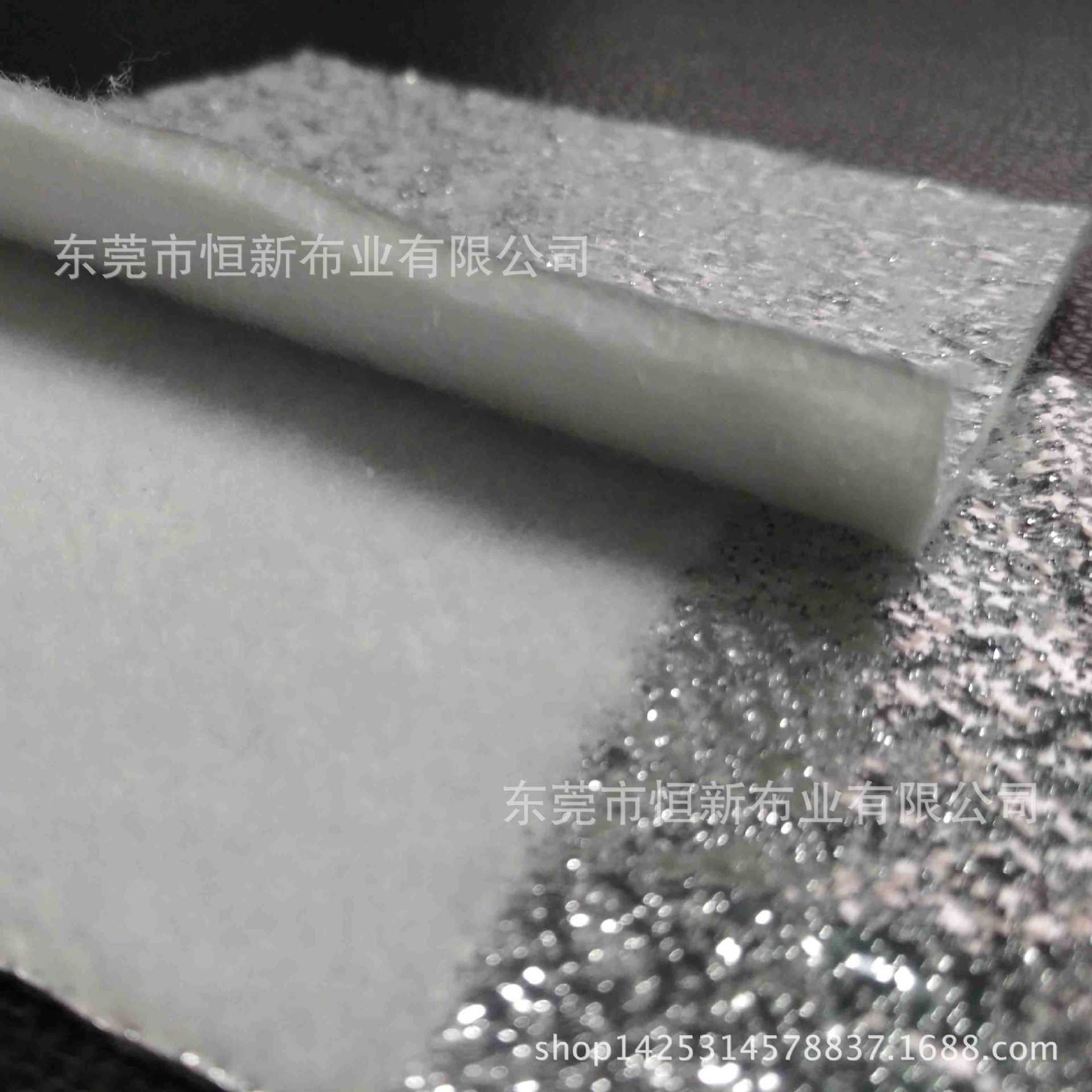 厂家直营铝膜棉涤纶纤维耐高温针刺阻燃棉腹膜无纺毛毡棉