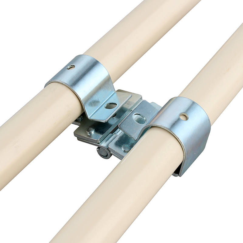 线棒精益管不锈钢翻盖连接件  双边可动金属接头铰链 F-22WZ