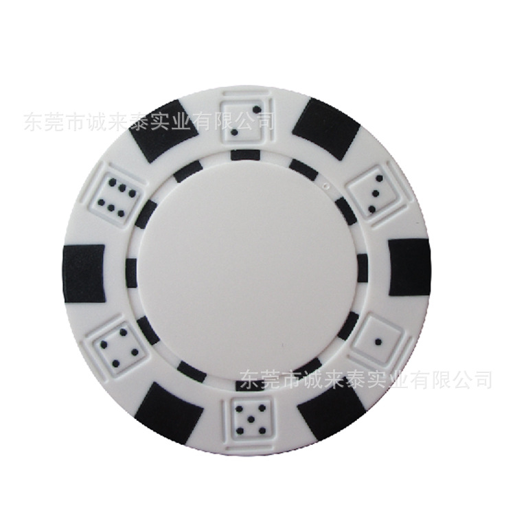 Chenglaitai suministros sin denominación chips dados chips de flor pequeños chips de seis puntos juego ABS chips monedas de color