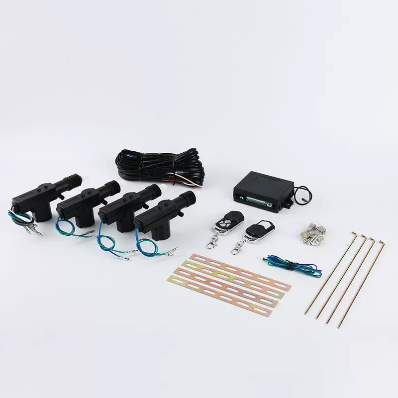 厂家促销遥控钥匙汽车中控锁一控三防盗器遥控锁主机全铜电机智能