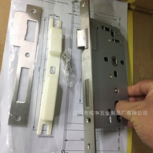 厂家生产 欧标4585 5572 6085不锈钢机械门锁锁体 分体面板锁体