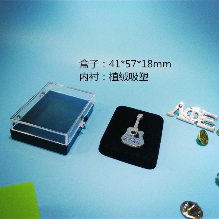 Flocking blister 41*57*17mm multicolor lined black white gray accessories sponge EVA red flocking