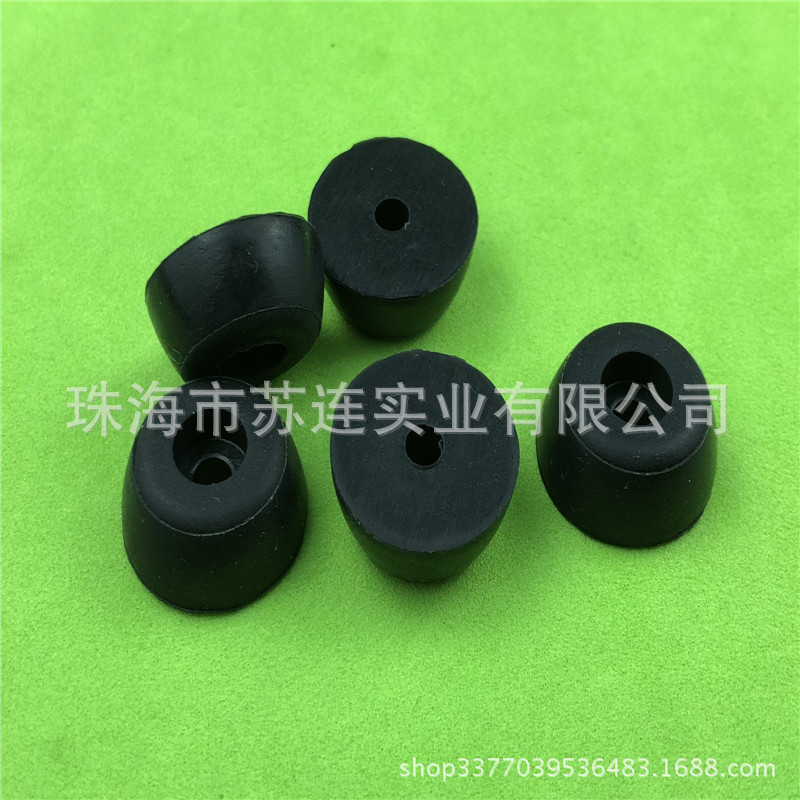 专业生产供应 净化器耐臭氧防滑橡胶脚垫 橡胶螺丝固定脚垫