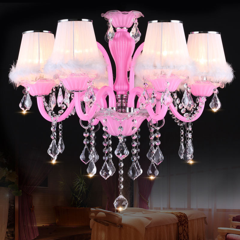 Fuchsia cristal lights for children's room