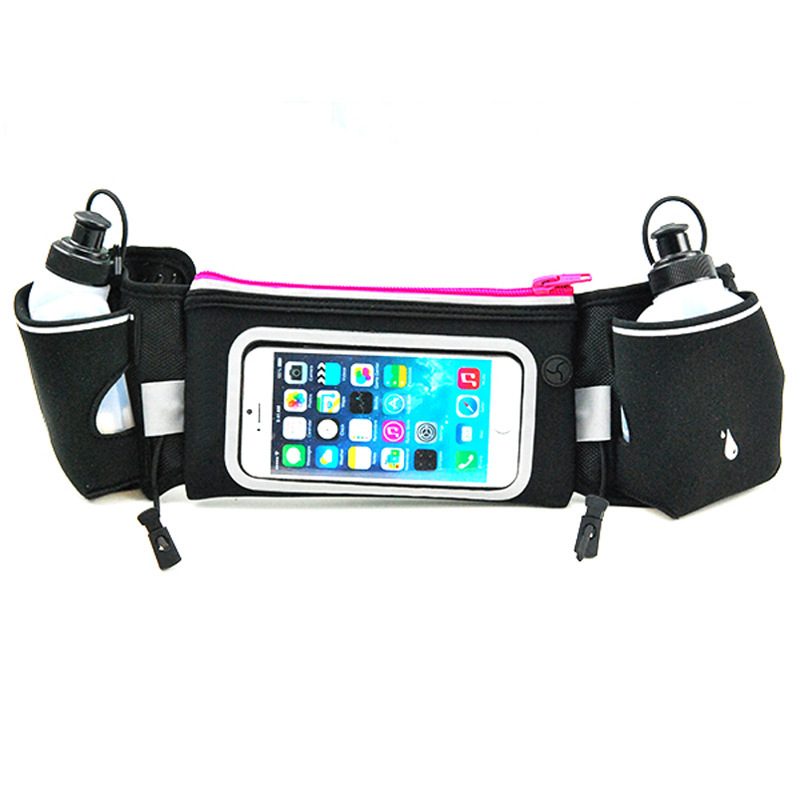 Factory direct Sports belt kettle waist bag men's and women's multifunctional running bag waterproof fitness outdoor mobile phone waist bag