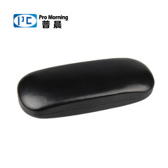 Wholesale Durable, Portable Iron Box with PU Storage for Fashionable Black Calfskin Student Glasses—Suitable for Myopia and Presbyopia Eyeglasses