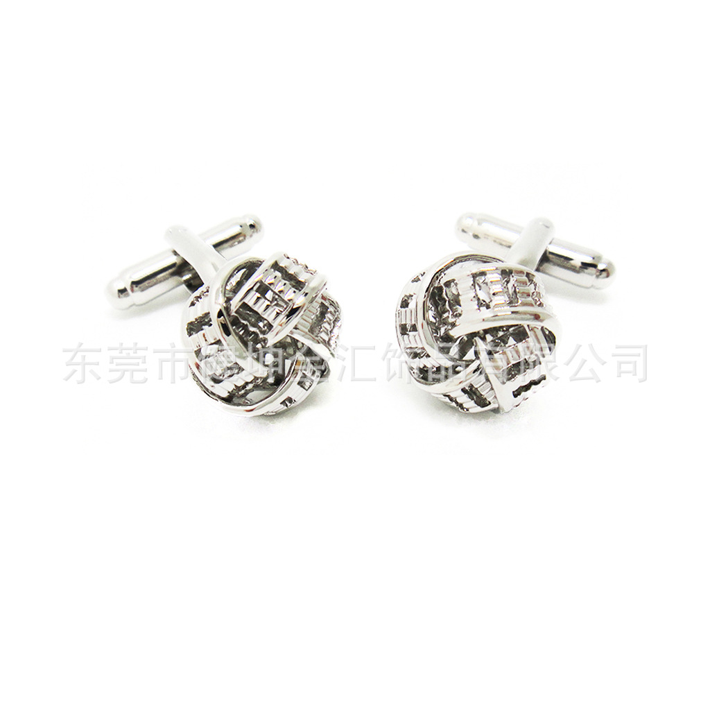 Factory spot twist men's metal cufflinks simple retro Europe and the United States more than ten optional