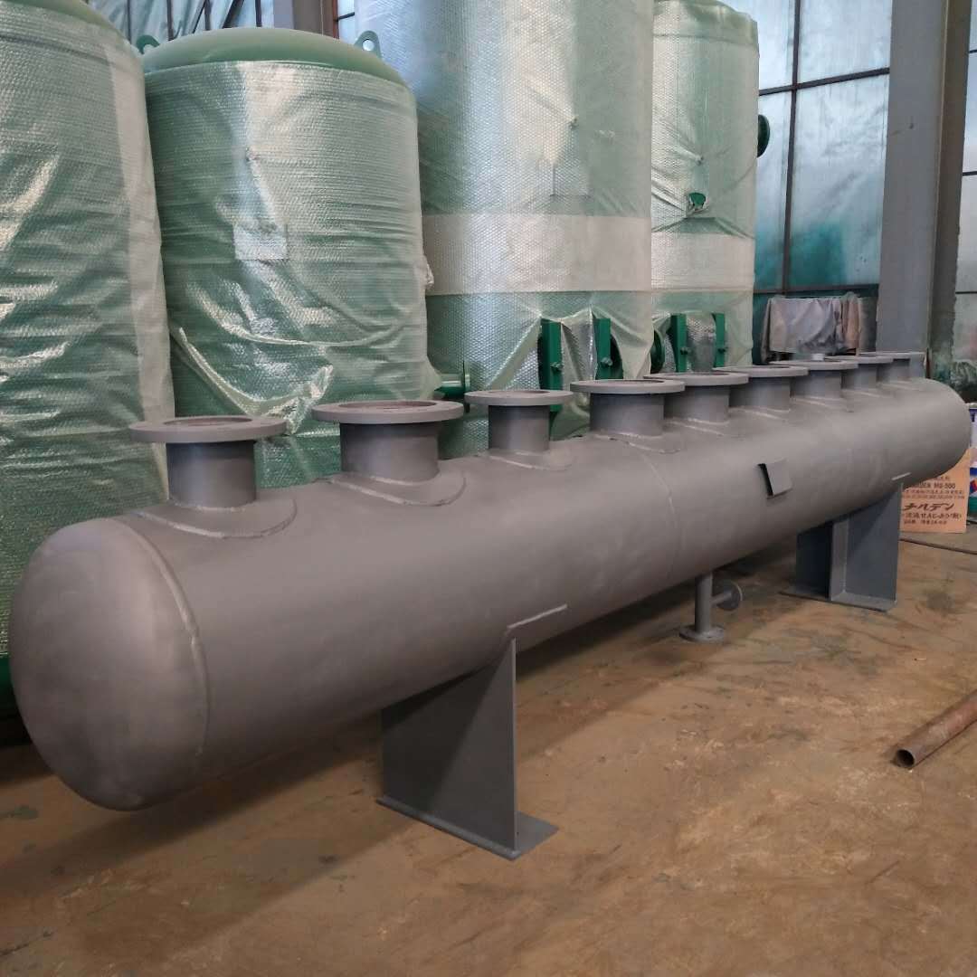 储气罐生产 锅炉配套碳钢分汽缸 325分气缸蒸汽青岛信泰厂家销售