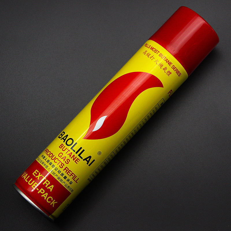 Wholesale Polaroid 280ml Gas Domestic Polaroid Rhubarb Gas Butane Gas Pure Lighter Steam Body