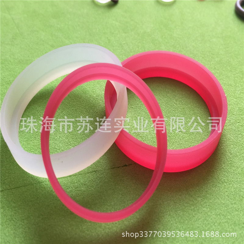 专业生产 L型硅胶圈 水泵防震硅胶密封件 硅橡胶制品